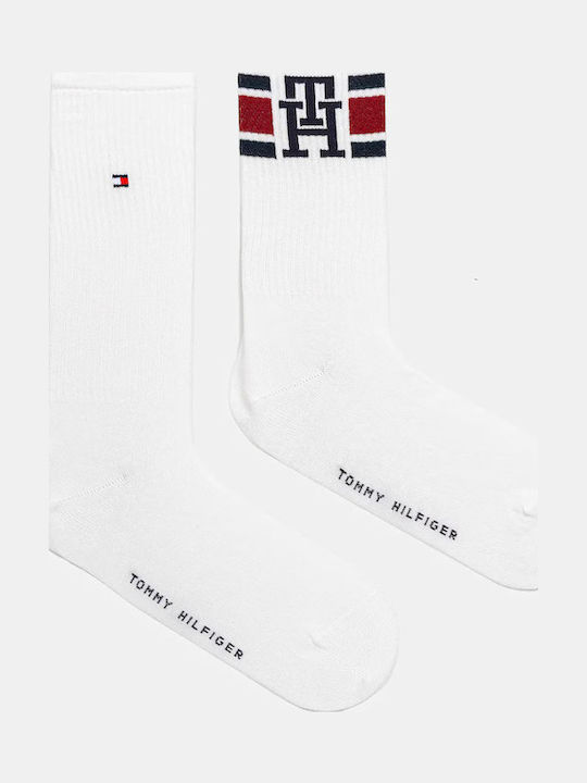 Tommy Hilfiger Ανδρικές Κάλτσες White 2Pack
