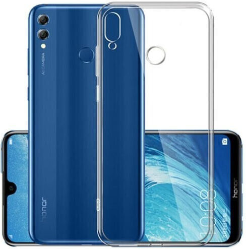 Back Cover Σιλικόνης Διάφανο (Honor 8X)
