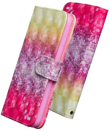 Support Base View Wallet Synthetic Leather Pink (Realme C11)