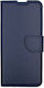 Wallet Piele artificială Albastru (Huawei P Smart S / Y8P - Huawei P Smart S / Y8P)