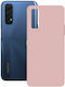 Back Cover Σιλικόνης Ροζ (Realme 7)