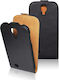 Slim 2 Vertical Flip Synthetic Leather Magnetic Black (Realme C3)