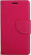 Book Δερματίνης Φούξια (Realme C11)