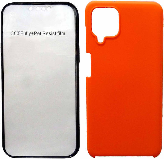 Full С пълно покритие (360°) Силикон Оранжев (Galaxy Note 10+Realme 10 Pro Plus)