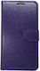 Book Synthetic Leather Purple (Poco X3 GT)
