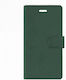 Întunecat Wallet Piele artificială Verde (TCL 30 / 30+ / 30 5G - TCL 30 / 30+ / 30 5G)