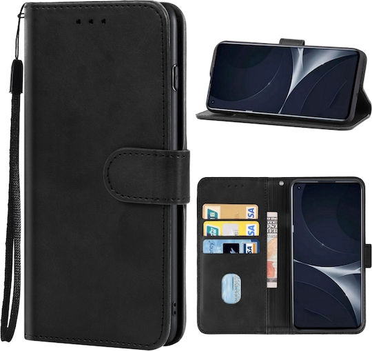 Oppo Wallet Δερμάτινο / Δερματίνης / Σιλικόνης Μαύρο (Realme 9iOppo A76)