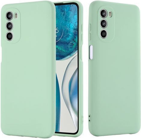 Liquid Back Cover Σιλικόνης Πράσινο (Moto G52)