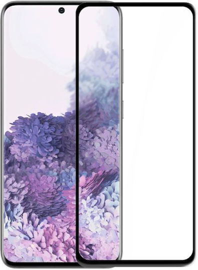 5D 0.3mm Full Glue Full Face Tempered Glass Μαύρο (Galaxy S20)