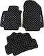 3Lines Σετ Μπροστινά και Πίσω Πατάκια 5τμχ για Renault Clio 2012-2019 Μαύρα