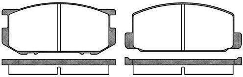 Τακακια Δισκοφρενα Toyota Corolla Carina Mk Japan 1983 20854