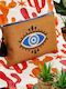 Set Toiletry Bag in Orange color 30cm