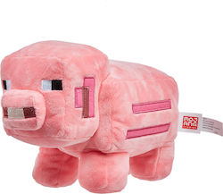 Mattel Minecraft Plush 8in Pig Character Doll 20 εκ.