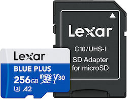 Lexar Plus microSDHC 256GB Class 10 U3 V30 A2 UHS-I Lexar Plus microSDHC 256GB Class 10 U3 V30 A2 UHS-I