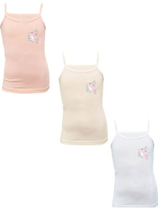 Onurel Set of Kids' Undershirts Multicolored 3pcs