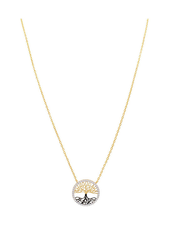 Savvas Design from Gold 14K with Zircon