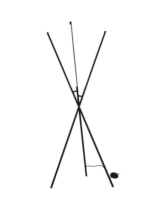 Pakketo LED Φωτιστικό Δαπέδου Υ145xΜ40εκ. Μαύρο