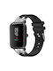 Λουράκι Σιλικόνης Ασημί (Amazfit Bip Lite)