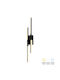 Pakketo Derqia Lamp Wall with Integrated LED and Switch Black 10cm