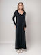 Rochie Maxi Antracit