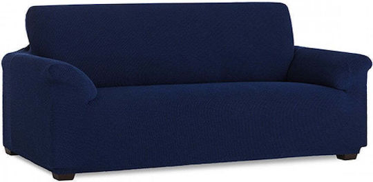 Sofazip Ελαστικό Κάλυμμα Τετραθέσιου Καναπέ Navy Blue 260εκ.