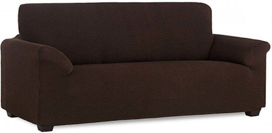 Sofazip Elastic Cover for Four Seater sofa Brown 260εκ. 1pcs SZPTMARO