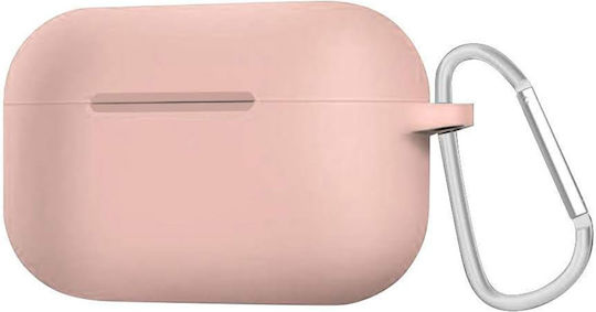Blueo Hülle Silikon in Rosa Farbe für Apple AirPods Pro