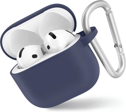 Blueo Калъф в Тъмносин цвят за Apple AirPods 1 / AirPods 2