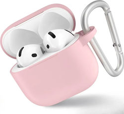 Blueo Θήκη Σιλικόνης σε Ροζ χρώμα για Apple AirPods 1 / AirPods 2 Blueo Θήκη Σιλικόνης σε Ροζ χρώμα για Apple AirPods 1 / AirPods 2