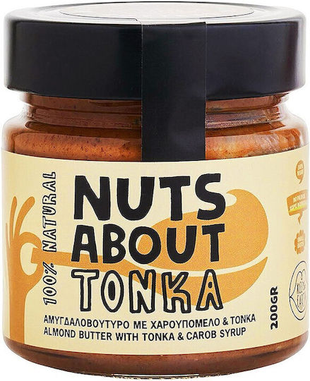 Kiss Earth Nuts About Tonka Αμυγδαλοβούτυρο Χαρουπόμελο & Τόνκα 200gr