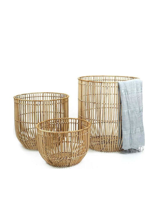Polihome Set dekorative Körbe 30x30cm 3Stück