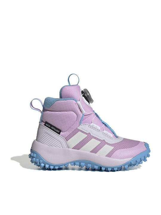 adidas Kids Hiking Boots Fortatrail Boa K Pink JR3107