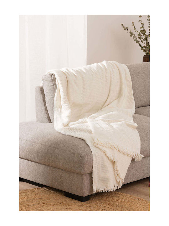 Sofazip Cuvertură Pentru Canapea 2 Locuri 230x240 cm Ivoire