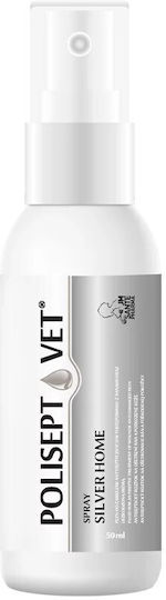 Jm Sante Polisept Vet Spray Silver Home Spray Wound Spray Dog Cat 50ml