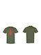Premium Quality Lux In Tenebris Cotton Blouse Slipknot Print Khaki