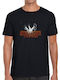 Lux In Tenebris Premium Qualität T-Shirt Mit Null Stranger Things Logo Schwarz