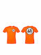 Lux In Tenebris Premium Quality Cotton Blouse Dragon Ball Goku Uniform Logo Orange Printed Blouse
