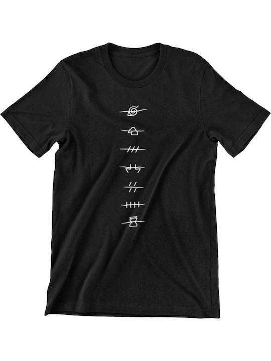 Rashguard Maic Lux In Tenebris Calitate Premium Tip Naruto Village Symbols Negru