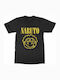 Printed Blouse Makó Lux In Tenebris Premium Quality Naruto Print Black