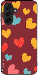 Handyhülle Sonique Heart Series Samsung Galaxy A17 5G Burgundische
