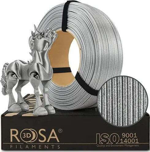 Rosa3D PLA 3D Принтер Филамент 1.75мм Розов 1кг 1бр Пълнител