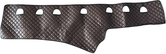 Car Dashboard Cover Leather Scania Series 4 Black Copper