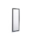 Mirrors & More Tessa Wandspiegel Ganzkörper mit Schwarz Metallisch Rahmen 150x50cm 1Stück