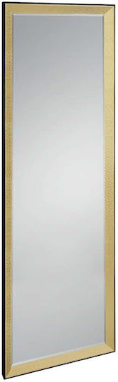 Mirrors & More Mara Oglindă de Perete De Corp Întreg cu Negru Ramă din Plastic 150x50cm 1buc