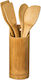 Bamboo Cooking Utensil Set 5pcs