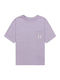 Women's Blouse Lavender Gray