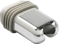 Obus Block Articulated Shower Phone Holder Chrome