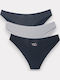 Βαμβακερά Women's Slip 3Pack Colorful