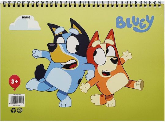 Блок За Рисуване А4 30 Листа Bluey #250181