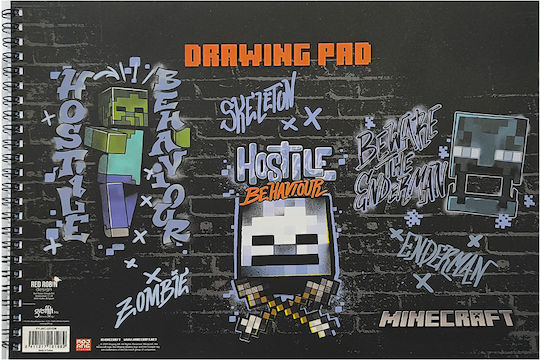 Drawing Pads A4 30 Sheets Minecraft #25818